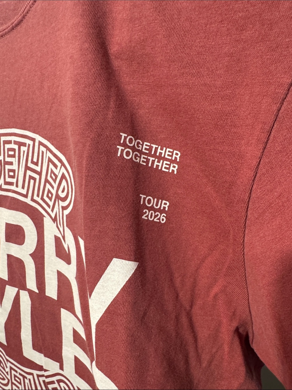 Harry Styles pop up shop exclusive t shirt - Gem